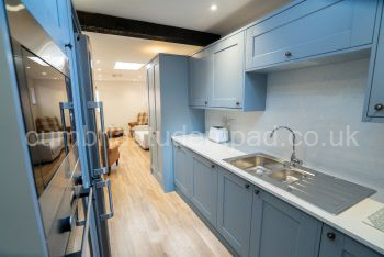 Student Accommodation: New well equipped fitted kitchen